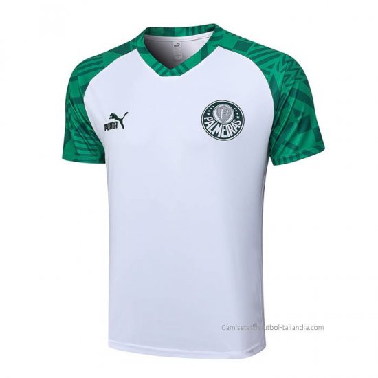 Camiseta de Entrenamiento Palmeiras 2023-2024 Blanco - Haga un click en la imagen para cerrar