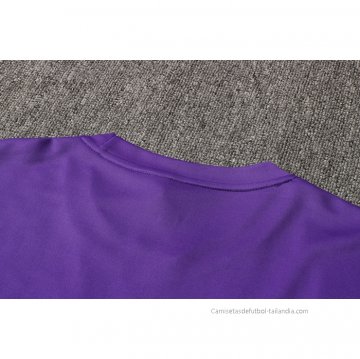 Camiseta de Entrenamiento Paris Saint-Germain Jordan 2021-2022 Purpura