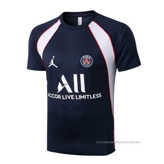 Camiseta de Entrenamiento Paris Saint-Germain Jordan 2022-2023 Azul - Haga un click en la imagen para cerrar