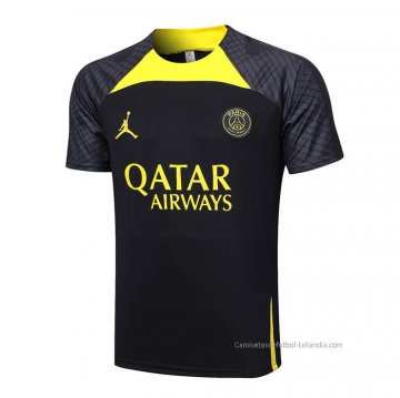 Camiseta de Entrenamiento Paris Saint-Germain Jordan 2023-2024 Negro