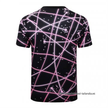 Camiseta de Entrenamiento Paris Saint-Germain Jordan 2025-2026 Negro Rosa