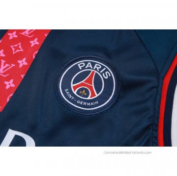 Camiseta de Entrenamiento Paris Saint-Germain Jordan Sin Mangas 2023-2024 Azul