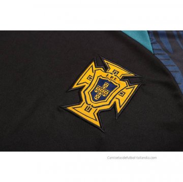 Camiseta de Entrenamiento Portugal 2022-2023 Negro