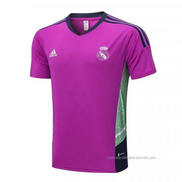 Camiseta de Entrenamiento Real Madrid 2022-2023 Purpura Camiseta de Entrenamiento Real Madrid 2022-2023 Purpura