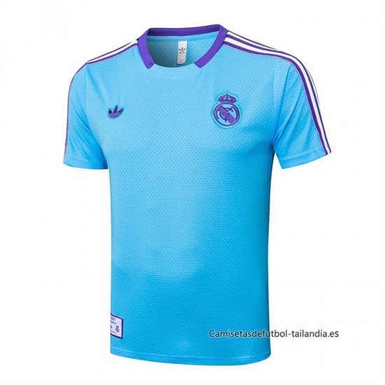 Camiseta de Entrenamiento Real Madrid 2025-2026 Azul - Haga un click en la imagen para cerrar