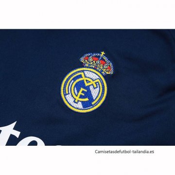 Camiseta de Entrenamiento Real Madrid 2025-2026 Azul Blanco