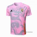 Camiseta de Entrenamiento Real Madrid Dragon 2024-2025 Rosa