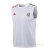 Camiseta de Entrenamiento Real Madrid Sin Mangas 2021-2022 Blanco Camiseta de Entrenamiento Real Madrid Sin Mangas 2021-2022 Blanco