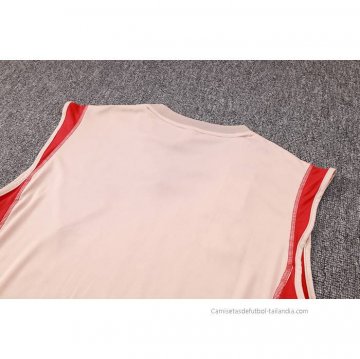 Camiseta de Entrenamiento Sao Paulo Sin Mangas 2023-2024 Amarillo