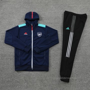 Chandal con Capucha del Arsenal 2021-2022 Azul