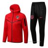 Chandal con Capucha del Atletico Madrid 2022-2023 Rojo Chandal con Capucha del Atletico Madrid 2022-2023 Rojo