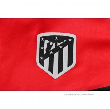 Chandal con Capucha del Atletico Madrid 2022-2023 Rojo