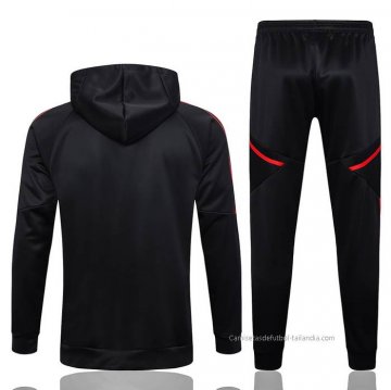 Chandal con Capucha del Bayern Munich 2023-2024 Negro