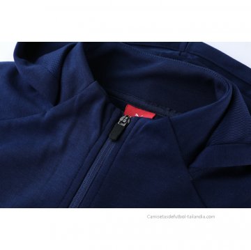 Chandal con Capucha del Italia 2021-2022 Azul
