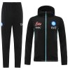 Chandal con Capucha del Napoli 2022-2023 Negro Chandal con Capucha del Napoli 2022-2023 Negro