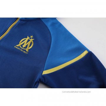 Chandal con Capucha del Olympique Marsella 2023-2024 Azul