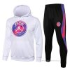 Chandal con Capucha del Paris Saint-Germain Jordan 2021-2022 Blanco Chandal con Capucha del Paris Saint-Germain Jordan 2021-2022 Blanco