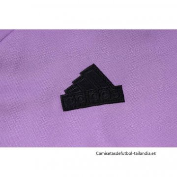 Chandal con Capucha del Real Madrid 2024-2025 Purpura