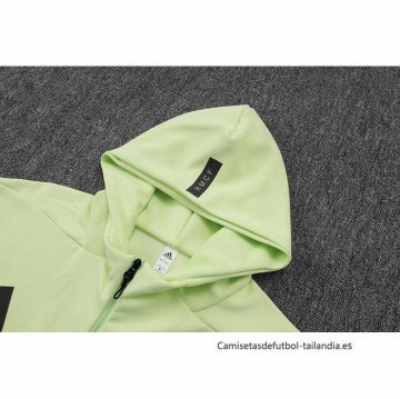 Chandal con Capucha del Real Madrid 2025-2026 Verde