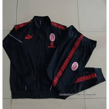 Chandal de Chaqueta del AC Milan 2025-2026 Negro