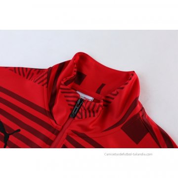 Chandal de Chaqueta del AC Milan 2022-2023 Rojo