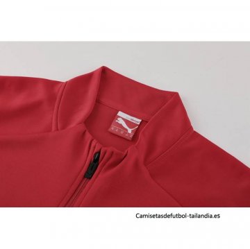 Chandal de Chaqueta del AC Milan 2023-2024 Rojo Oscuro