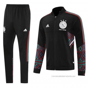 Chandal de Chaqueta del Ajax 2022-2023 Negro