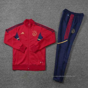 Chandal de Chaqueta del Ajax 2022-2023 Rojo