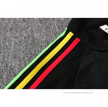 Chandal de Chaqueta del Ajax Nino 2021-2022 Negro