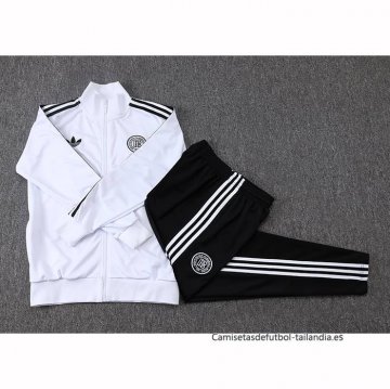 Chandal de Chaqueta del Alemania 125 Aniversario Nino 2025-2026 Blanco