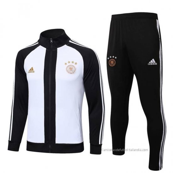 Chandal de Chaqueta del Alemania 2022-2023 Blanco - Haga un click en la imagen para cerrar