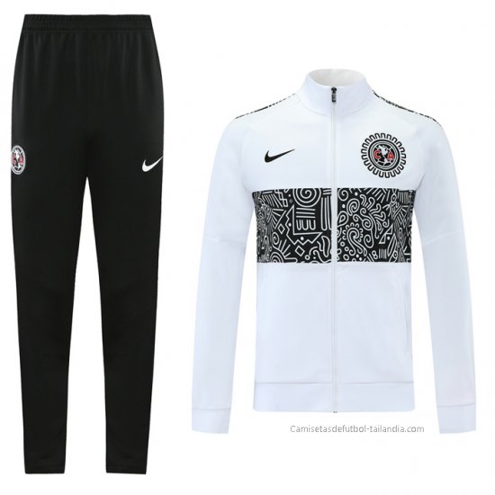 Chandal de Chaqueta del America 2021 Blanco - Haga un click en la imagen para cerrar