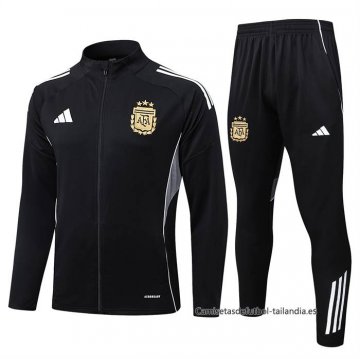 Chandal de Chaqueta del Argentina Nino 2025-2026 Negro Chandal de Chaqueta del Argentina Nino 2025-2026 Negro