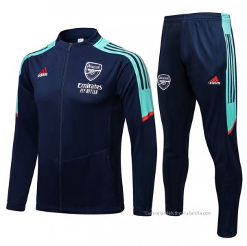 Chandal de Chaqueta del Arsenal 2021-2022 Azul Chandal de Chaqueta del Arsenal 2021-2022 Azul