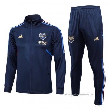 Chandal de Chaqueta del Arsenal 2023-2024 Azul Chandal de Chaqueta del Arsenal 2023-2024 Azul