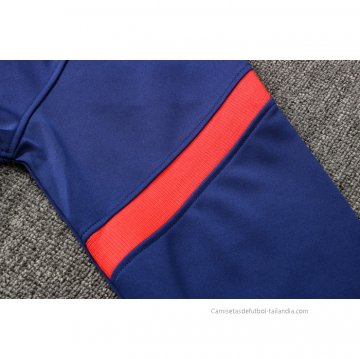Chandal de Chaqueta del Barcelona 2021-2022 Azul