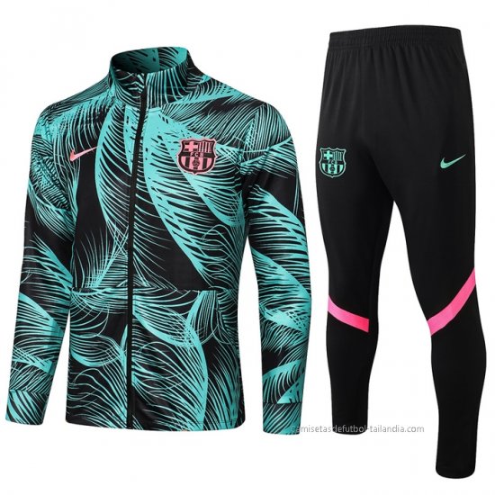 Chandal de Chaqueta del Barcelona 2021-2022 Verde - Haga un click en la imagen para cerrar