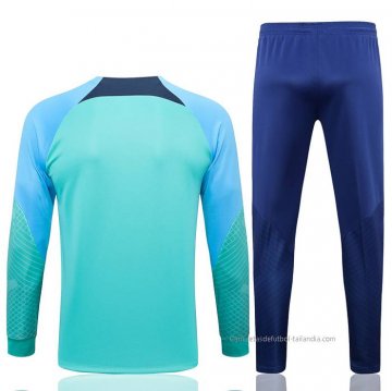 Chandal de Chaqueta del Barcelona 2022-2023 Verde
