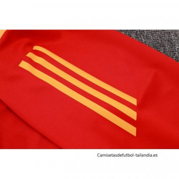 Chandal de Chaqueta del Bayern Munich Nino 2024-2025 Rojo Amarillo