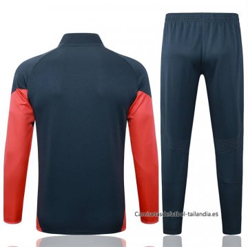 Chandal de Chaqueta del Bayern Munich Nino 2025-2026 Gris Naranja