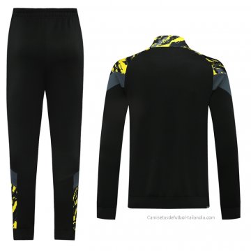 Chandal de Chaqueta del Borussia Dortmund 2021 Negro