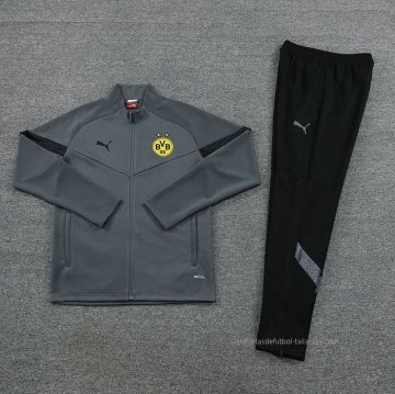Chandal de Chaqueta del Borussia Dortmund 2022-2023 Gris