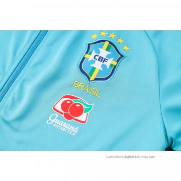 Chandal de Chaqueta del Brasil 2022-2023 Azul