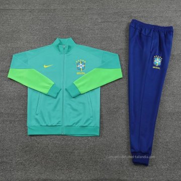 Chandal de Chaqueta del Brasil 2023-2024 Verde
