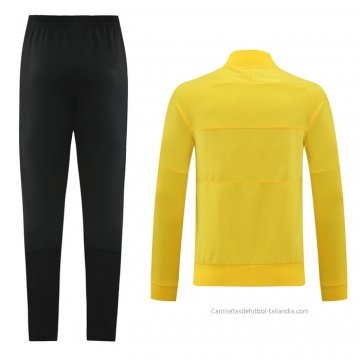Chandal de Chaqueta del Brasil 2021-2022 Amarillo