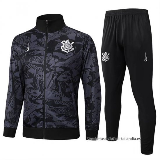 Chandal de Chaqueta del Corinthians 2025-2026 Negro - Haga un click en la imagen para cerrar