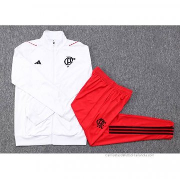 Chandal de Chaqueta del Flamengo 2023-2024 Blanco