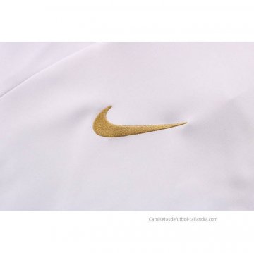 Chandal de Chaqueta del Francia Nino 2022-2023 Blanco
