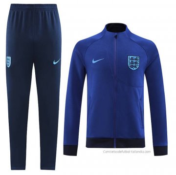Chandal de Chaqueta del Inglaterra 2022-2023 Azul Chandal de Chaqueta del Inglaterra 2022-2023 Azul