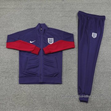 Chandal de Chaqueta del Inglaterra 2024-2025 Purpura